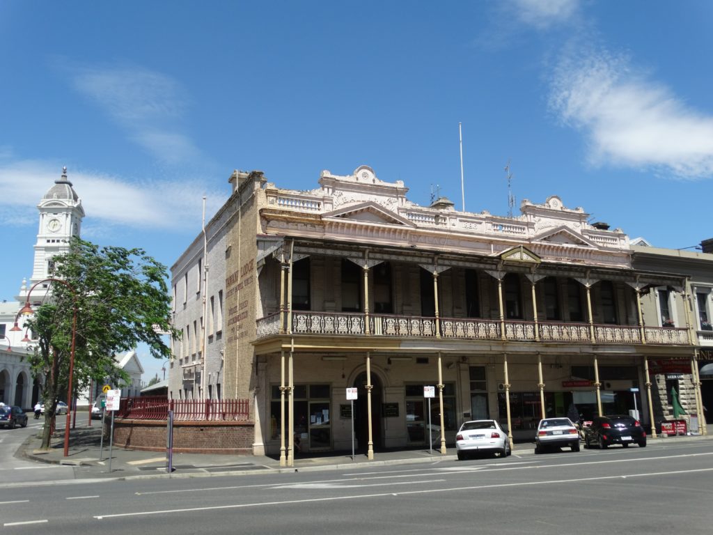 Victoriaans gebouw in Ballarat