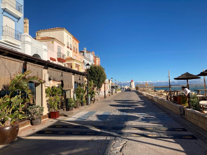 Restaurants en terrasjes in de Puerto Sherry