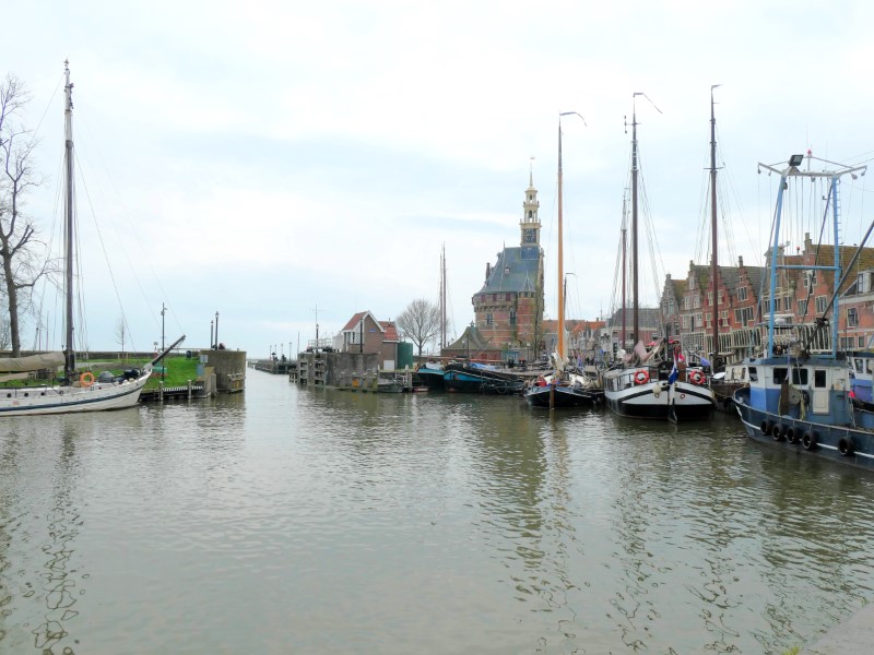 Rondje Nederland met de camper - De binnenhaven van Hoorn