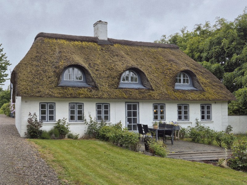 Campertrip naar Noorwegen - Het huis van de eigenaren van de camperplaats