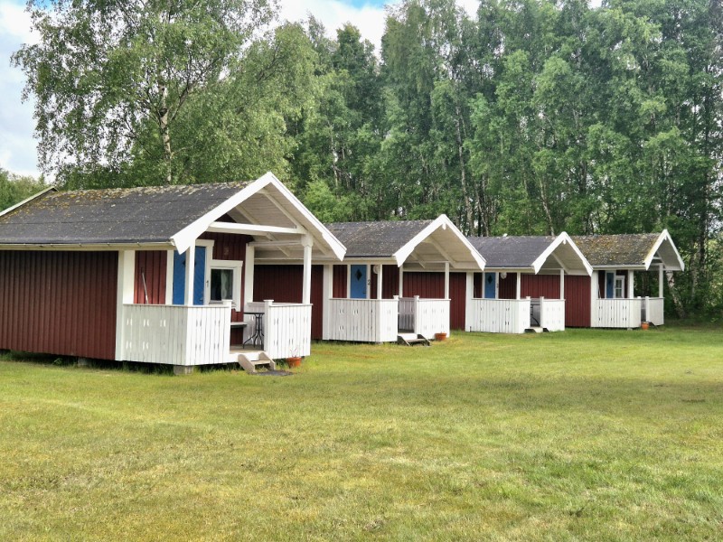 Huisjes op de camping