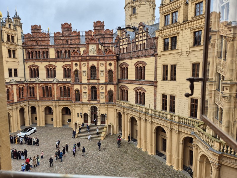 Binnenplaats Schloss Schwerin