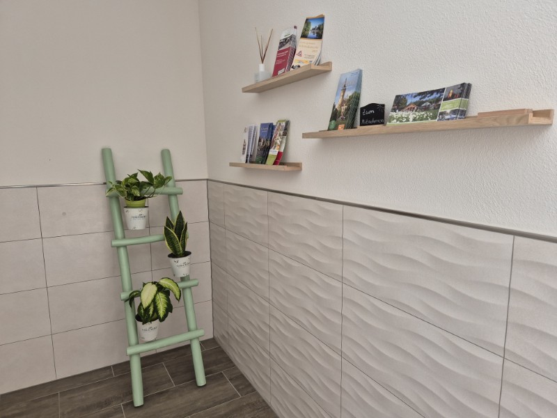 sanitair van de camperplaats