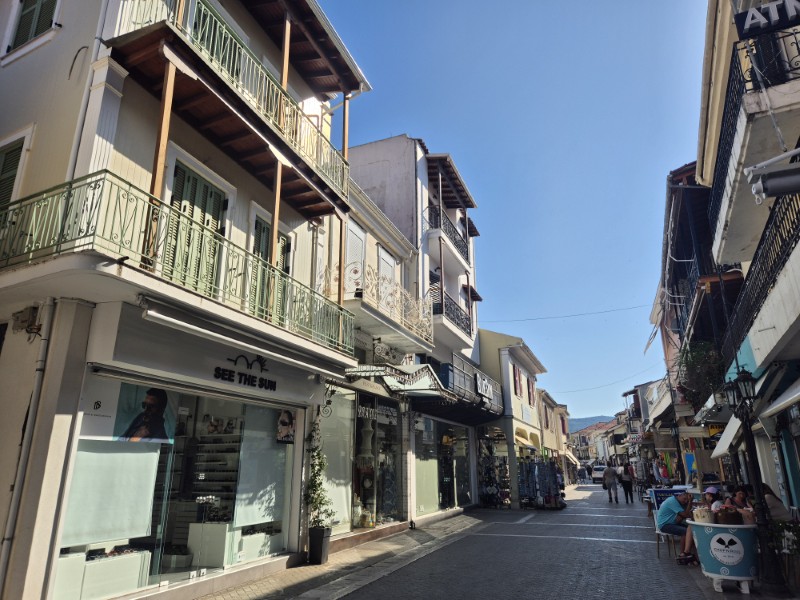 Hoofdstraat Lefkada