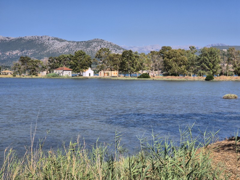 Wetlands bij camping Kariotes